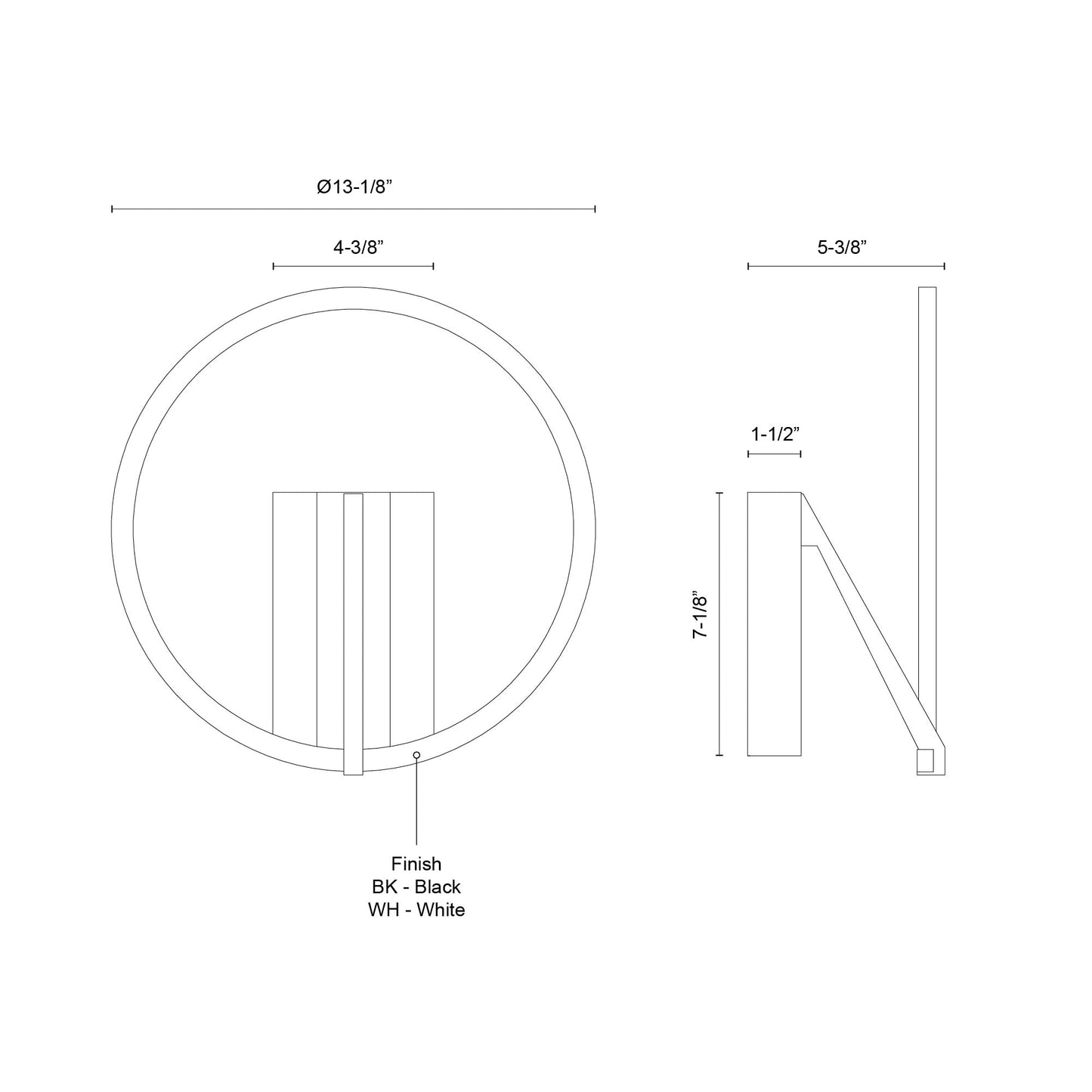 Roda 12-in Wall Sconce