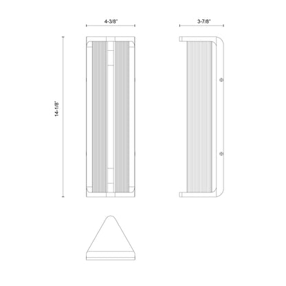 Sabre 12-in Wall/Vanity Light