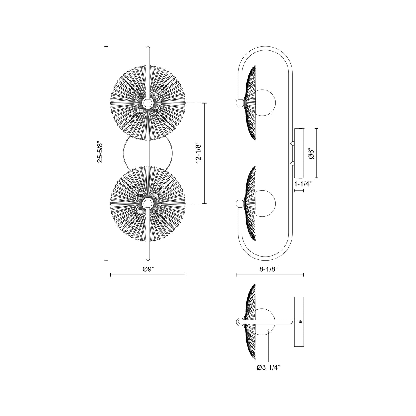 Hera 26-in Wall/Vanity Light