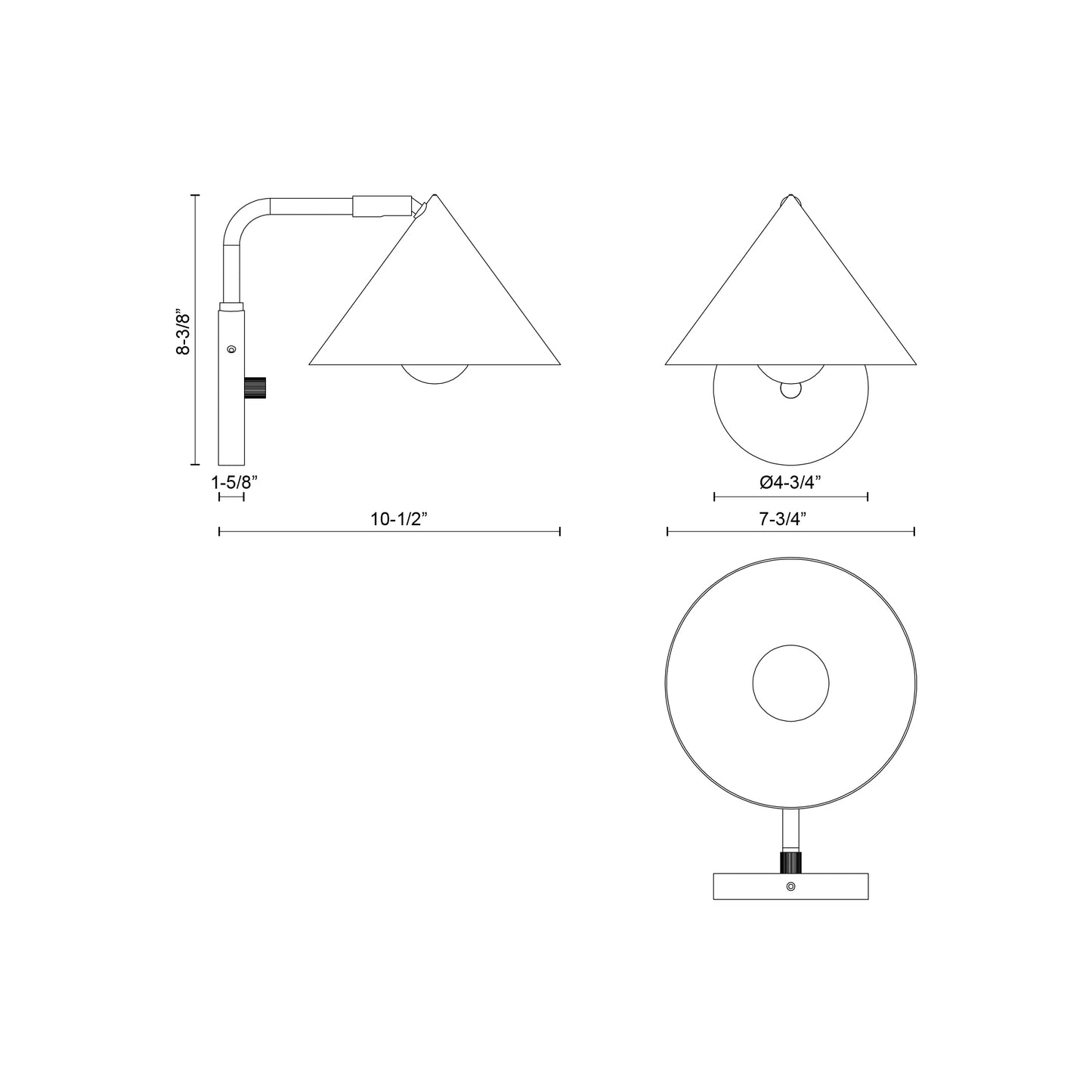 Remy 7-in Wall/Vanity Light