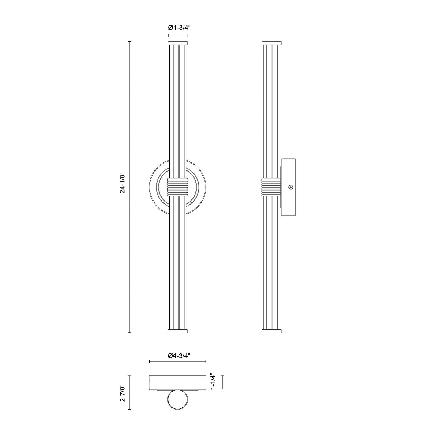 Elsie 24-in Wall/Vanity Light