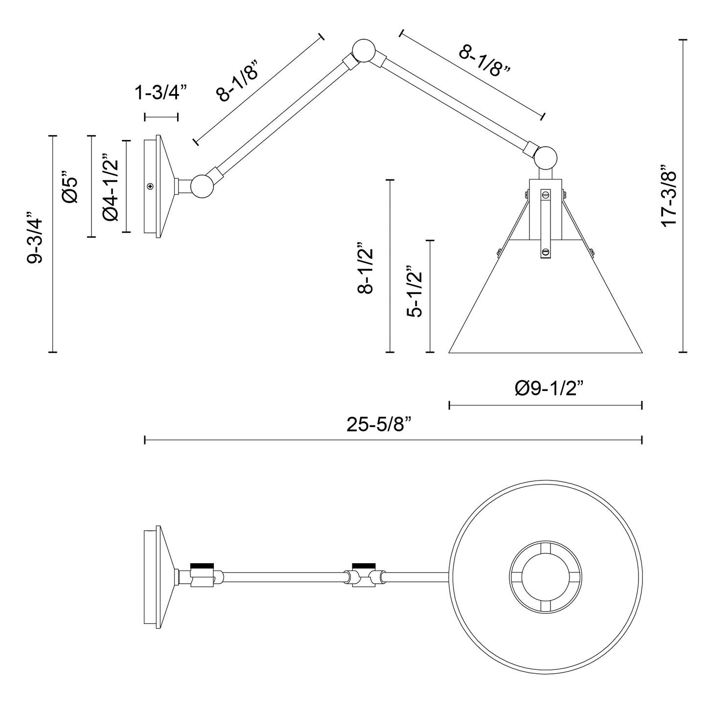 Archer 10-in Wall/Vanity Light