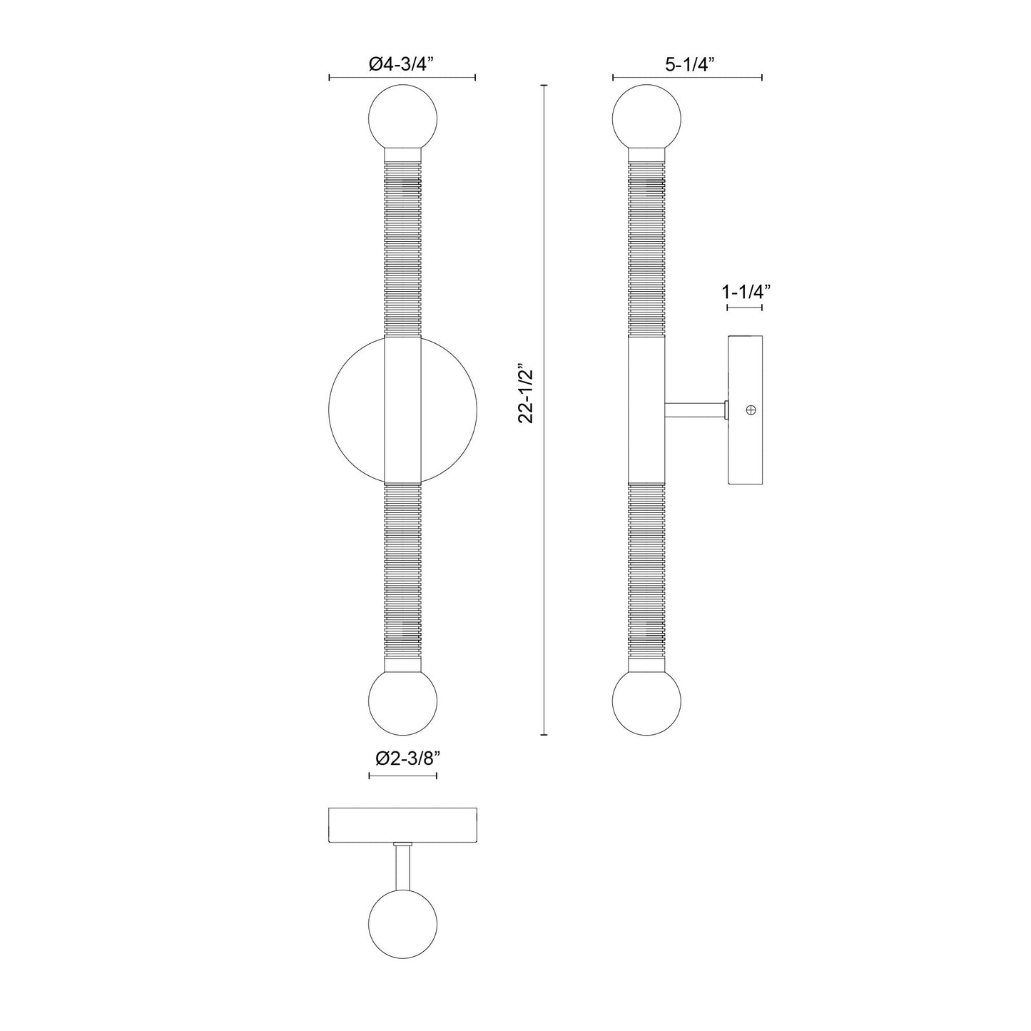 Arden 23-in Wall/Vanity Light