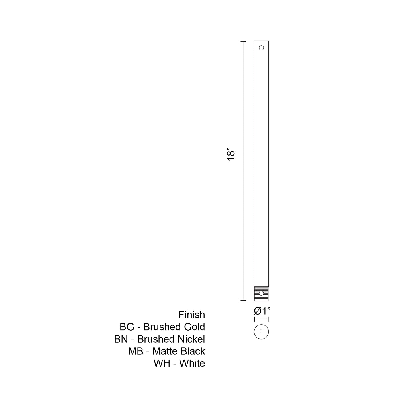 X-RD34-18WH FAN Fan Accessorie