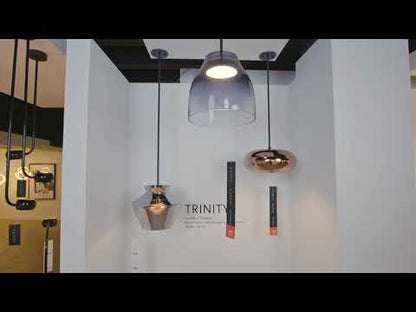 Trinity 14-in Semi-Flush Mount